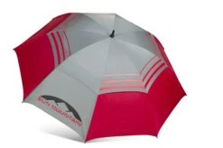 Sun Mountain Golf 68" Manual Umbrella -Fine Golf Store 190902 Umbrella Gray Red