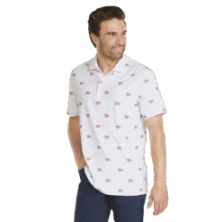 Puma Men's Volition Flags Golf Polo -Fine Golf Store 2