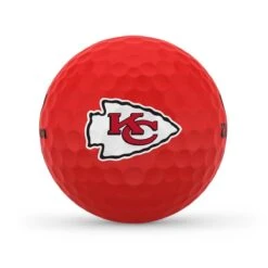 Wilson Staff Duo Optix NFL Team Licensed Golf Balls - Matte Red -Fine Golf Store 201a1ac8db95a4c3c7953a654b7f2c515dc8b14b WGWP505KC 4 DUO Optix 12BALL NFL KansasCity Ball RD