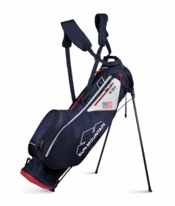 Sun Mountain Golf 2021 UltraLight 2.5+ 14-Way Divided Stand Carry Bag -Fine Golf Store 2100312514WayNavy White Red