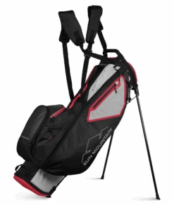 Sun Mountain Golf 2021 3.5 LS Carry Stand Bag -Fine Golf Store 21004835LSCement Black Red