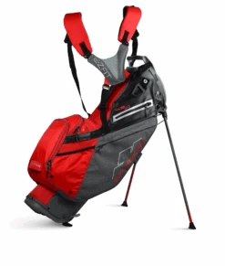 Sun Mountain Golf 2021 4.5 LS 14-Way Divided Golf Stand Carry Bag -Fine Golf Store 21009645LS14WayCarbon Red