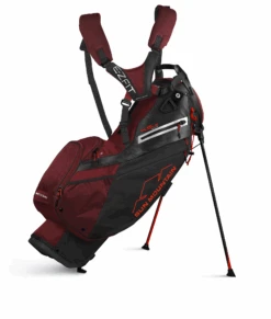 Sun Mountain Golf 2021 4.5 LS 14-Way Divided Golf Stand Carry Bag -Fine Golf Store 21009745LS14WayGarnet Black Inferno