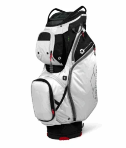 Sun Mountain Golf 2021 ECO-LITE Cart Bag -Fine Golf Store 210396EcoLiteCartBlack White Gun Red