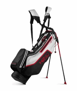 Sun Mountain Golf 2022 H2NO LiteSpeed Waterproof Stand Carry Bag -Fine Golf Store 220674H2NoLiteSpeedBlack White Red