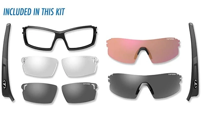 Tifosi Optics Pro Escalate SF Sunglasses Kit 2 Tifosi Optics Pro Escalate SF Sunglasses Kit - Image 2
