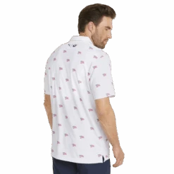 Puma Men's Volition Flags Golf Polo -Fine Golf Store 3 15203fa0 527c 48b7 bb89 34e3ddf30e3c