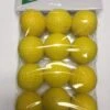 Reduced Flight Yellow Foam Golf Balls - 12 Pack