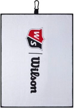 Wilson Staff Tri-Fold Waffle Golf Towel - White - 16" X 21" -Fine Golf Store 71IwcNfvKeL. AC SL1500