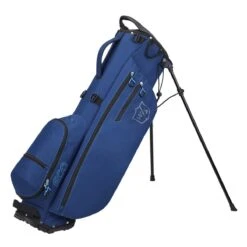 Wilson Staff ECO Stand Carry Golf Bag -Fine Golf Store 7c378c6113a4ab9d954c358aa789f3f0eb2dcf4a WGB6400BU 0 WS ECO CARRY BU