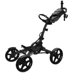 Clicgear Golf 4-Wheel Push Cart Model 8.0+ 12 Clicgear Golf 4-Wheel Push Cart Model 8.0+ -Fine Golf Store 8.0 Black Unfolded