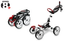 Clicgear Golf 4-Wheel Push Cart Model 8.0+ 18 Clicgear Golf 4-Wheel Push Cart Model 8.0+ -Fine Golf Store 8.0 Side by Side