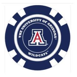 Team Golf NCAA Magnetic Poker Chip Ball Markers -Fine Golf Store Arizona1