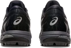 Asics Men's Gel-Course Glide Spikeless Golf Shoes -Fine Golf Store AsicsGelCourseGlide BlackCarrierGrey 4