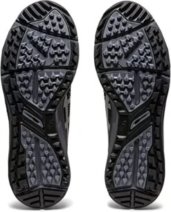 Asics Men's Gel-Course Glide Spikeless Golf Shoes -Fine Golf Store AsicsGelCourseGlide BlackCarrierGrey 6