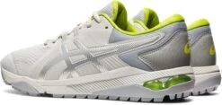 Asics Men's Gel-Course Glide Spikeless Golf Shoes -Fine Golf Store AsicsGelCourseGlide GlacierGreyNeonLime 3