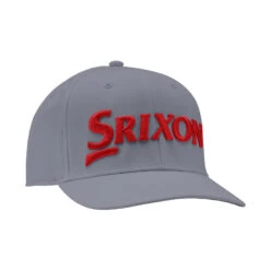 Srixon Authentic Structured Hat -Fine Golf Store AuthenticStructured GrayRed 0