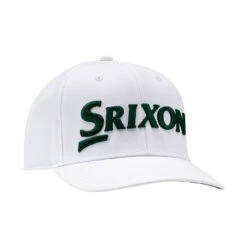 Srixon Authentic Structured Hat -Fine Golf Store AuthenticStructured WhiteGreen 0
