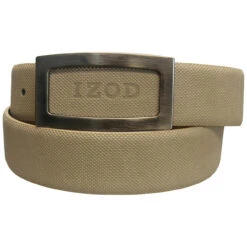 Izod Golf Genuine Leather Textured Belts -Fine Golf Store Belt Leather Textured Stone
