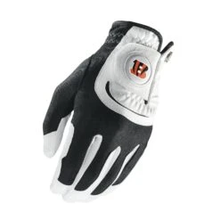 Wilson Golf NFL Fit All Men's Gloves 24 Wilson Golf NFL Fit All Men's Gloves -Fine Golf Store Bengals