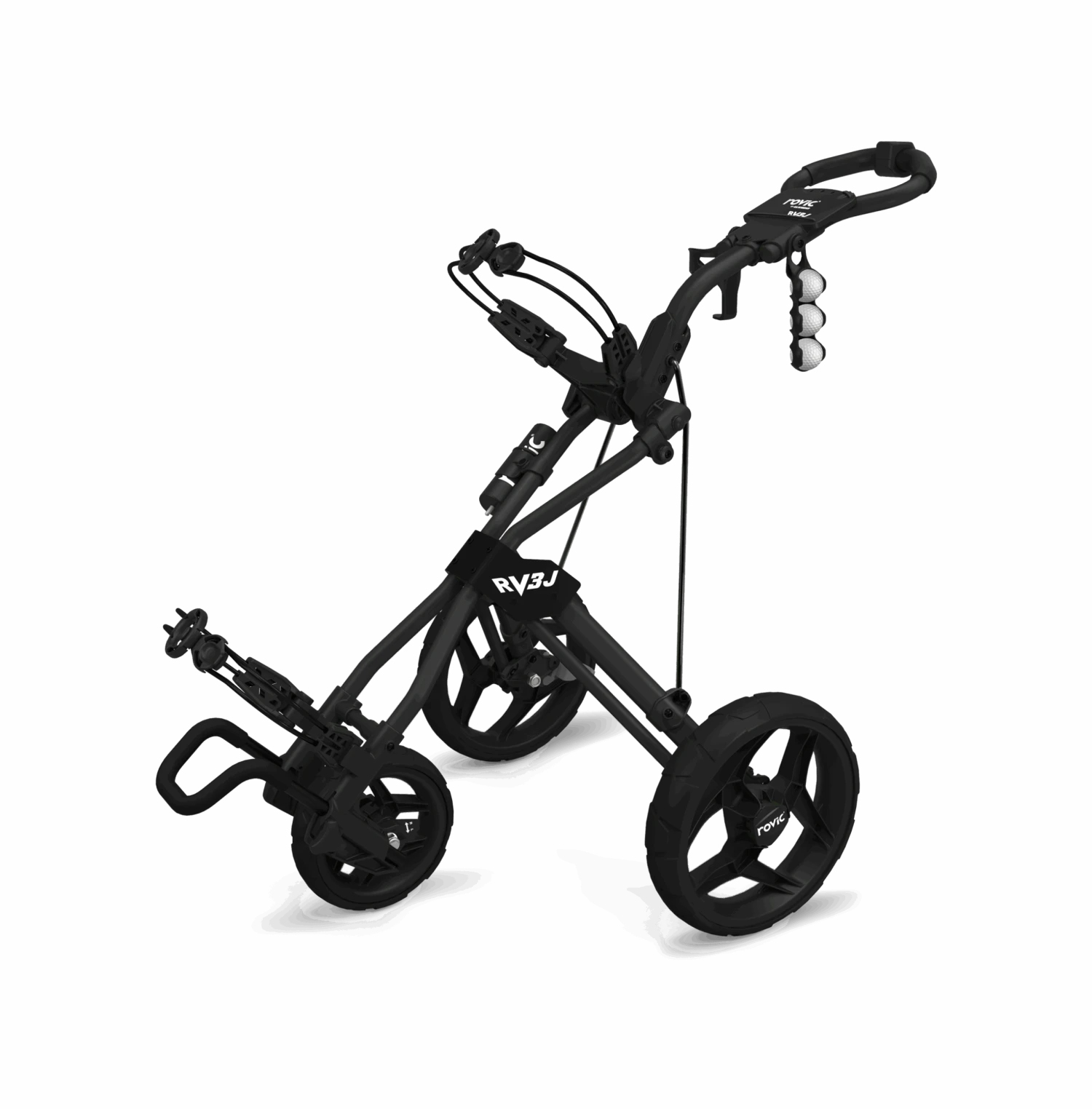 Clicgear Golf 3-Wheel Rovic Junior Push Cart Model RV3J 11 Clicgear Golf 3-Wheel Rovic Junior Push Cart Model RV3J - Image 11