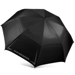 Sun Mountain Golf 68" Manual Umbrella -Fine Golf Store Black e52177a7 b523 4e79 b752 5446c424d659