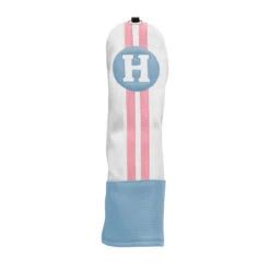 Sahara Retro Vintage Hybrid Headcovers 12 Sahara Retro Vintage Hybrid Headcovers -Fine Golf Store Blue White Pink Hybrid