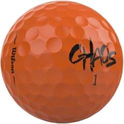 Wilson Golf 2020 Chaos Golf Balls 24 Pack -Fine Golf Store CHAOSORANGE