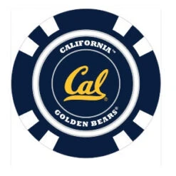 Team Golf NCAA Magnetic Poker Chip Ball Markers -Fine Golf Store Cal1