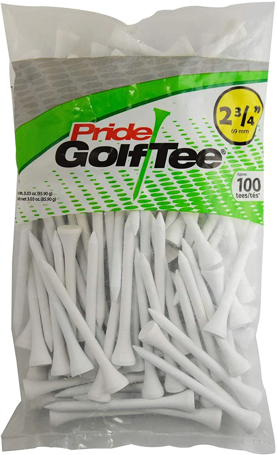 Pride Sports Wood Golf Tees 2.75 X 100 Count 1 Pride Sports Wood Golf Tees 2.75 X 100 Count