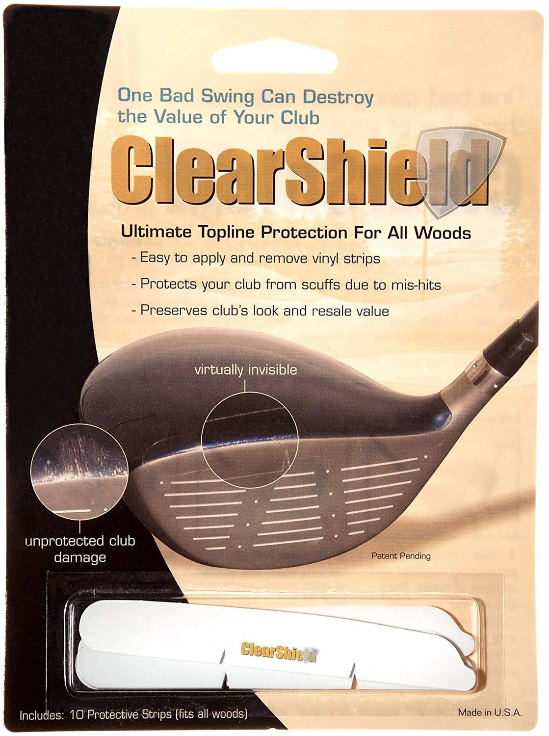 ClearShield Golf Club Protector 1 ClearShield Golf Club Protector