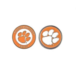 NCAA Double Sided Collegiate Golf Ball Marker Coins -Fine Golf Store Clemson