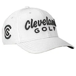 Cleveland Structured Golf Hat -Fine Golf Store ClevelandStructuredhat White0