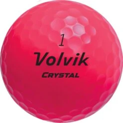 Volvik Crystal Focus Colored Golf Balls 11 Volvik Crystal Focus Colored Golf Balls -Fine Golf Store CrystalFocus2022 PinkBall
