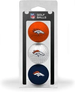NFL Golf Balls 3 Ball Gift Pack -Fine Golf Store Denver Broncos 3 ball pack NFL
