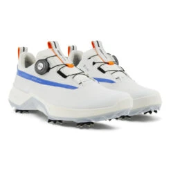 Ecco Men's Biom G5 Golf Shoes -Fine Golf Store EccoBiomG5 WhiteRegatta 5