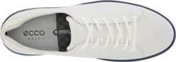 Ecco Men's Tray Golf Shoes 25 Ecco Men's Tray Golf Shoes -Fine Golf Store EccoTray WhiteBlueDepths4