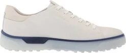 Ecco Men's Tray Golf Shoes 26 Ecco Men's Tray Golf Shoes -Fine Golf Store EccoTray WhiteBlueDepths5