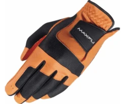 Maxfli Universal Fit Color Golf Gloves -Fine Golf Store Fit Glove Orange 1