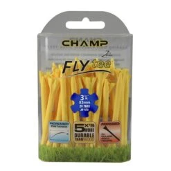 Champ Fly Tees 3.25" Plastic Golf Tees -Fine Golf Store Flytee 314 25 YellowPlain 92542 600px 1800x1800 52014627 c881 4b7d b8fd 1f931895c04d
