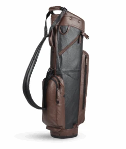 Sun Mountain Golf Leather Cart Bag 16 Sun Mountain Golf Leather Cart Bag -Fine Golf Store G823526LeatherCartBlack Brown