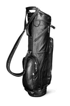 Sun Mountain Golf Leather Cart Bag 15 Sun Mountain Golf Leather Cart Bag -Fine Golf Store G823557LeatherCartBlack
