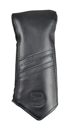Sun Mountain Golf Leather Head Covers -Fine Golf Store G823816BlackStripe3