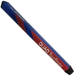 Garsen QUAD Tour Proto Non Tapered Putter Grips -Fine Golf Store Garsen Quad Tour Proto Blue Red Non Tapered
