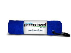 Clip Wipes Microfiber Golf Greens Towel -Fine Golf Store Greens Towels Royal Blue