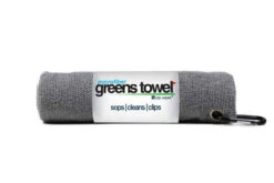 Clip Wipes Microfiber Golf Greens Towel -Fine Golf Store Greens Towels Sterling Silver