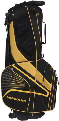 NCAA Collegiate The Gridiron III Team Effort Stand Bag -Fine Golf Store Gridiron III Stand Bag Missouri Tigers 2
