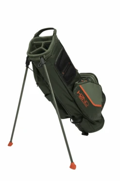 Sun Mountain Golf 2022 H2NO LiteSpeed Waterproof Stand Carry Bag -Fine Golf Store H2NoLiteSpeedMoss Sage InfernoAlt