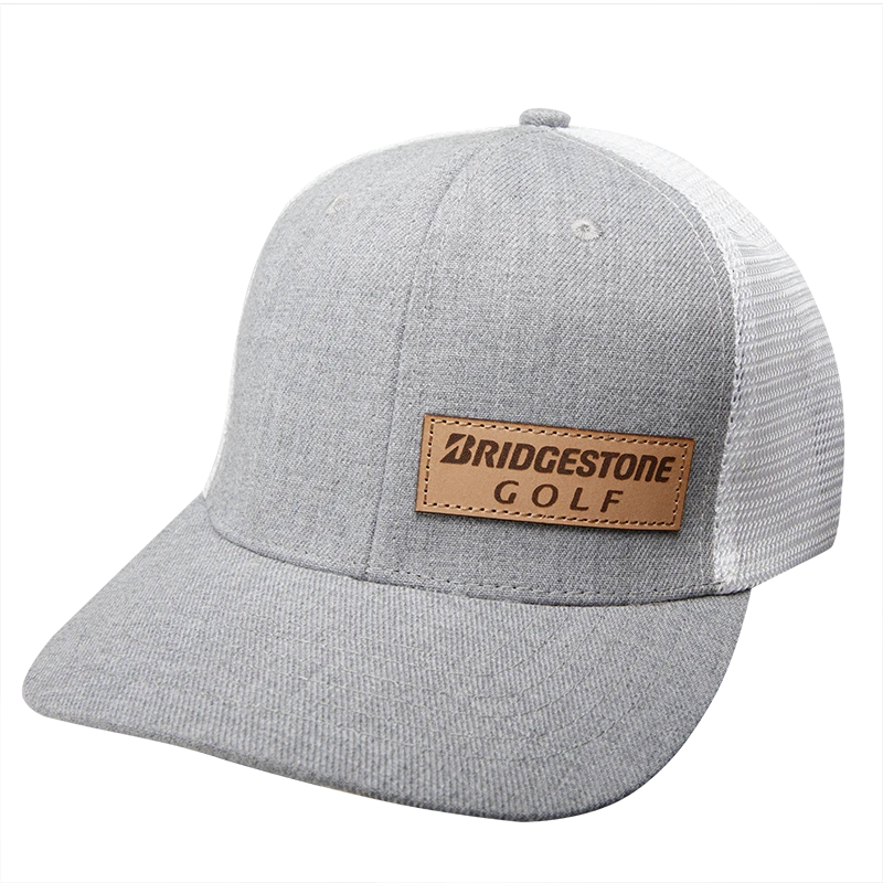 Bridgestone Leather Patch Hat 2 Bridgestone Leather Patch Hat - Image 2