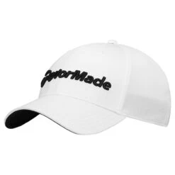Taylormade Golf Lifestyle Cage Fitted Caps -Fine Golf Store LifestyleCageHat White0